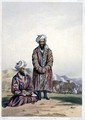 Oosbegs of Mooraud Bey, plate 20 from Scenery, Inhabitants and Costumes of Afghanistan, engraved by W.L. Walker, 1848 - (after) Rattray, James