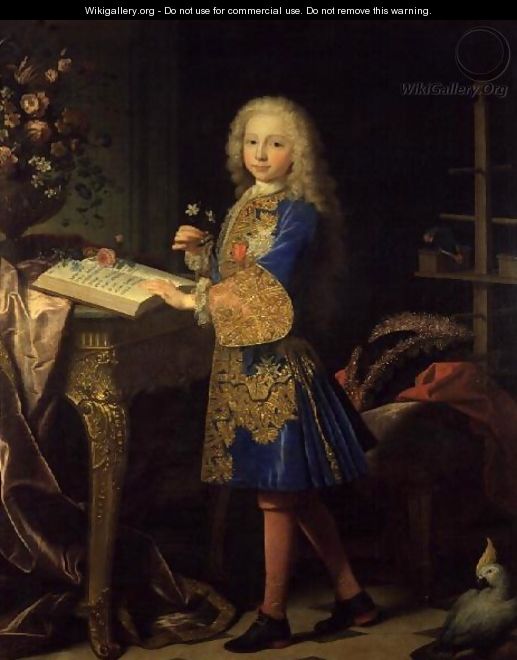 Charles III 1716-88 as a Child, 1725-35 - Jean Ranc