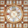 Design for a Drawing Room Ceiling for Warnham Court in Sussex - W.F. Randall