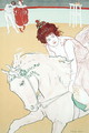 Circus Rider, from LEstampe Moderne, published Paris 1897-99 - Richard Ranft