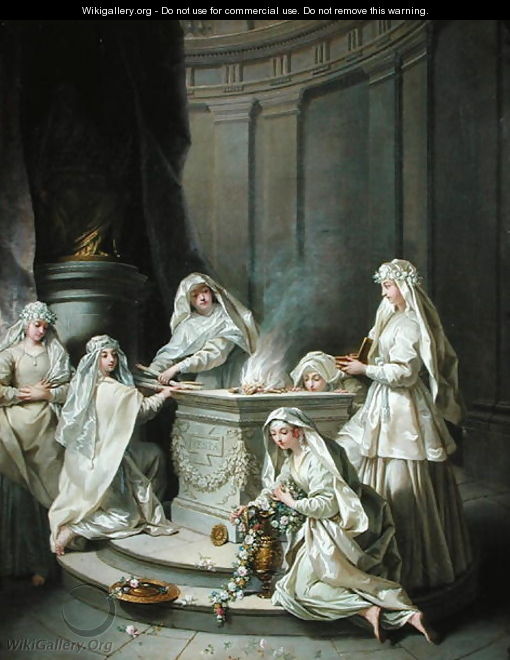 Vestal Virgins, 1727 - Jean Raoux