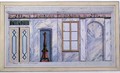 Design for an Empire Dining Room Interior, 1812 - L. Raoux