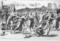 The Massacre of the Innocents, engraved by Marcantonio Raimondi - (after) Raphael (Raffaello Sanzio of Urbino)