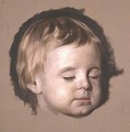 Sketch of a dead childs head - Allan Ramsay