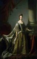 Queen Charlotte, Queen Consort of George III, c.1762-64 - Allan Ramsay