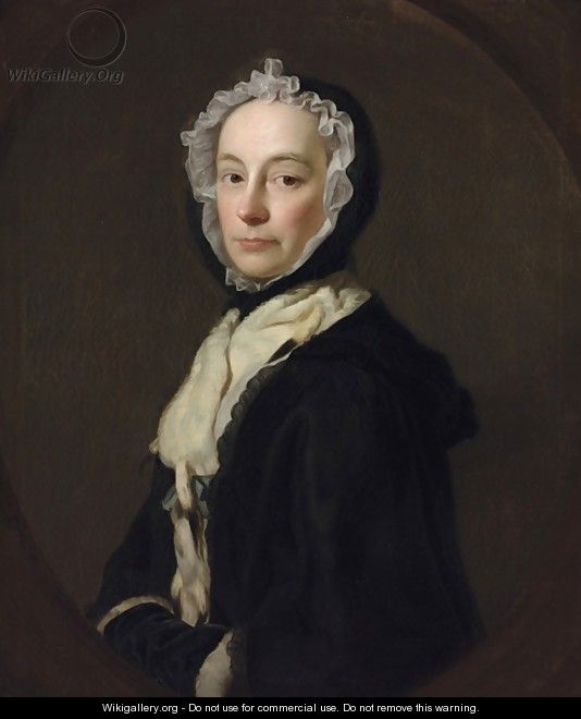 Portrait of Mrs Morris, widow of Colonel Morris of Purcefield Park, 1750 - Allan Ramsay