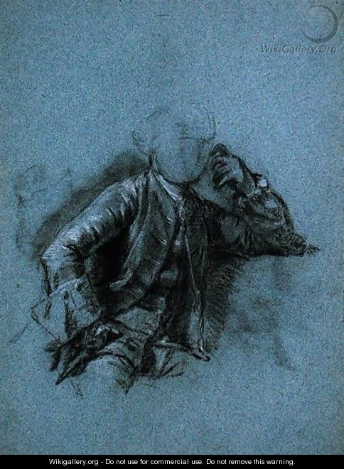 Study for a Portrait of a Seated Gentleman - Allan Ramsay