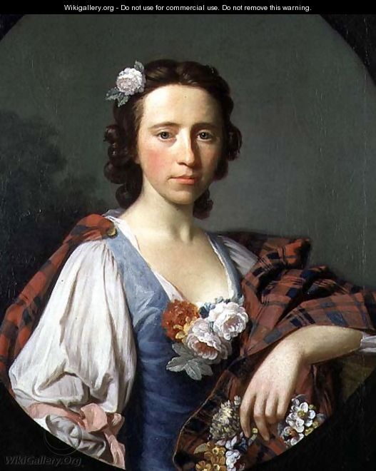 Portrait of Flora Macdonald 1722-90 - Allan Ramsay
