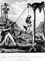 Revenge taken by the Black Army for the Cruelties practised on them by the French, engraved by Inigo Barlow, from An Historic Account of the Black Empire of Haiti, pub. 1805 - (after) Rainsford, Marcus
