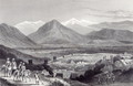 Cabul from the Bala Hissar, engraved by J. Stephenson, c.1870 - (after) Ramage, J