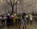 Fischer Gustave The Flower Market Copenhagen - Fisher Paul