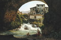 Under the arch of a bridge in Italy, 1822 - Josef Rebell