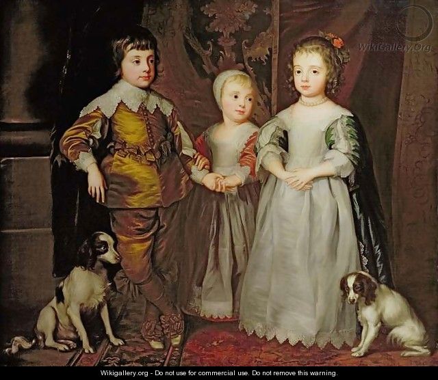 The Children of Charles I - Catherine Read