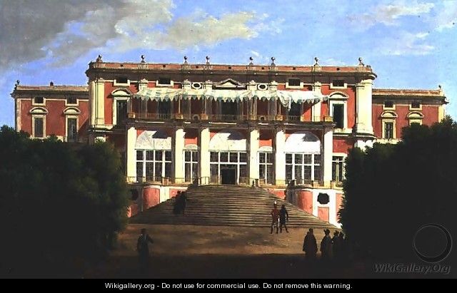 Exterior of the Palazzo Reale, Portici - Josef Rebell