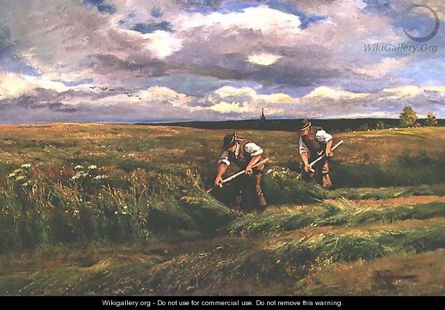 The Hay Harvest - Arthur Walker Redgate