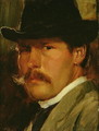 Self Portrait in a Hat, 1900 - Paul Raud
