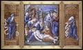 Triptych the Lamentation, Daniel and St. Peter, painted in Limoges, France, 1538 - Pierre Raymond