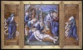 Triptych the Lamentation, Daniel and St. Peter, painted in Limoges, France, 1538 - Pierre Raymond