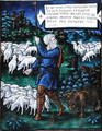 Plaque depicting the Bad Shepherd, 1537 - Pierre Raymond