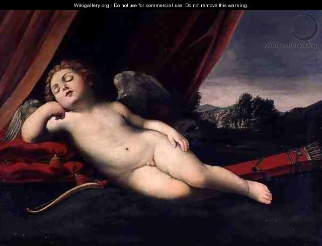 Sleeping Cupid - Guido Reni