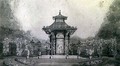 Design for an Aviary and Pergola in the Chinese Style, 18th century - Humphry Repton