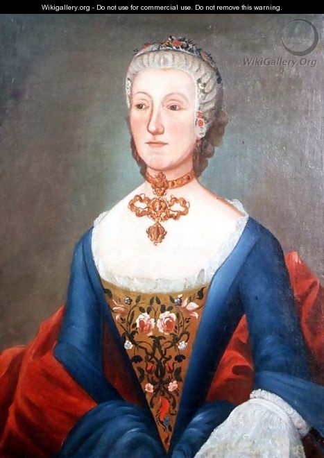 Portrait of Anne Elizabeth Amalie Berg - Johan Christian Remin