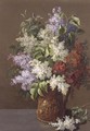 Vase of Lilacs - Pierre-Joseph Redouté