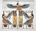 Mural from the Tombs of the Kings at Thebes, discovered by G. Belzoni, plate 3 from Plates Illustrative of the Researches in Egypt and Nubia, engraved by Charles Hullamandel 1789-1850 1820-22 - (after) Ricci, J.