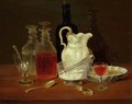 Still Life with Decanters - J. Rhodes
