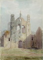 Kirkstall Abbey from the West Front - Joseph Rhodes