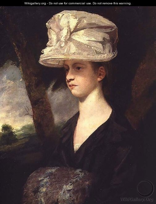 Portrait of Miss Palmer - Sir Joshua Reynolds