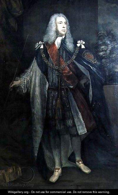 Portrait of Charles Fitzroy, 2nd Duke of Grafton, 1755-57 - Sir Joshua Reynolds