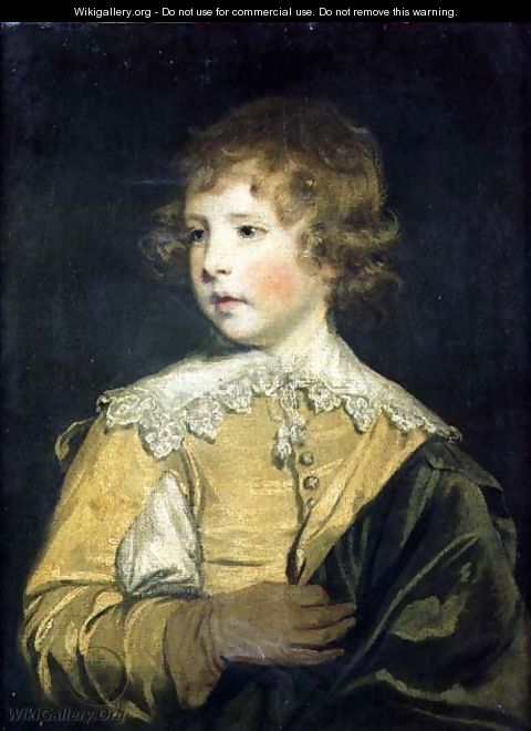 The Hon. George Seymour Conway in Van Dyck costume - Sir Joshua Reynolds