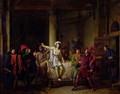 Joan of Arc c.1412-31 in Rouen Prison, 1819 - Pierre-Henri Revoil