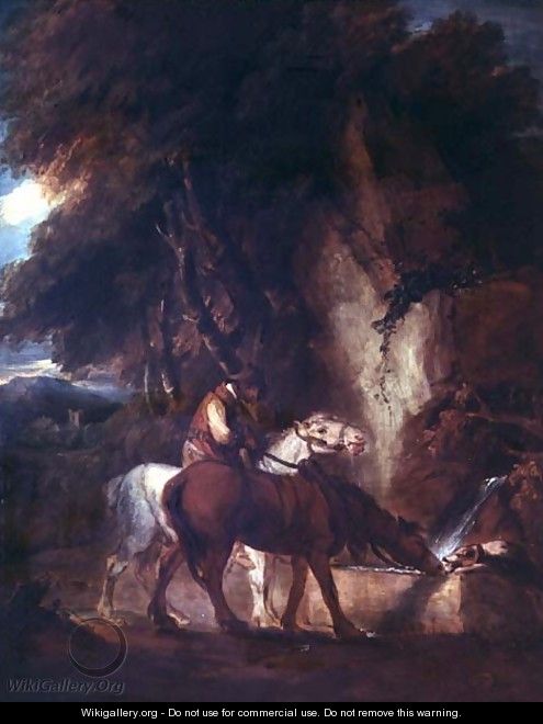 Horse Drinking - Samuel Williams II Reynolds
