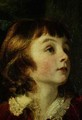 Head of a child detail from the painting the Fourth Duke of Marlborough 1739-1817 and his Family, 1777-78 - Sir Joshua Reynolds
