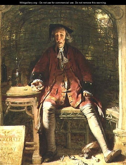 The Old Showman, Vauxhall Gardens - John Ritchie