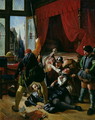 The Assassination of Brion, Tutor to the Prince of Conti (1558-1614) at the St. Bartholomews Day Massacre in 1572, 1833 - Joseph-Nicolas Robert-Fleury
