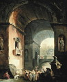 The Musicians - Hubert Robert