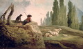 The Shepherd - Hubert Robert