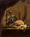 Still Life with Ham - Pieter de Ring