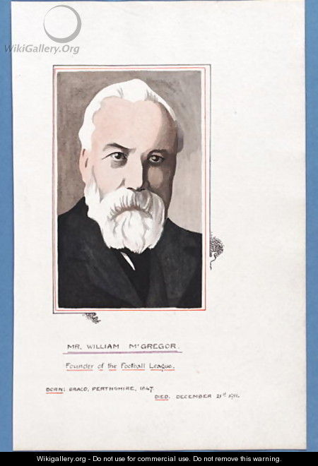 Portrait of William McGregor, c.1911-12 - Rip