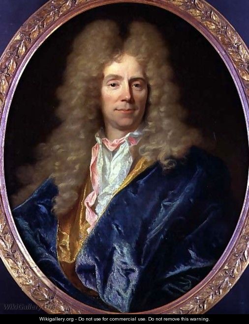 Portrait of Michel Begon the Younger - Hyacinthe Rigaud
