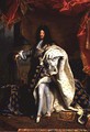 Louis XIV 1638-1715 in Royal Costume, 1701 2 - Hyacinthe Rigaud