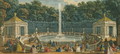 The Domes in the Garden at Versailles, pub. by Laurie and Whittle, 1794 - Jacques Rigaud