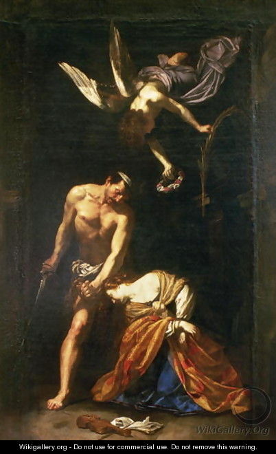 The Martyrdom of St. Cecilia - Orazio Riminaldi