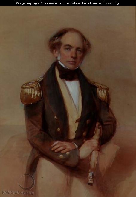 Portrait of a Captain - George Richmond