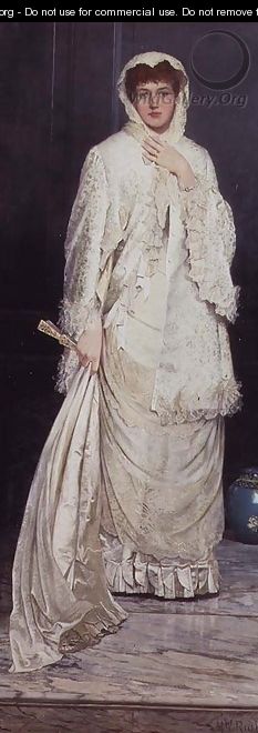 Portrait of Mrs. M. W. Ridley - Matthew White Ridley