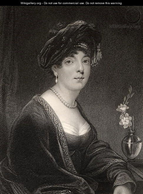 Elizabeth Leveson Gower, engraved by S. Freeman, from The National Portrait Gallery, Volume II, published c.1820 - Thomas Phillips