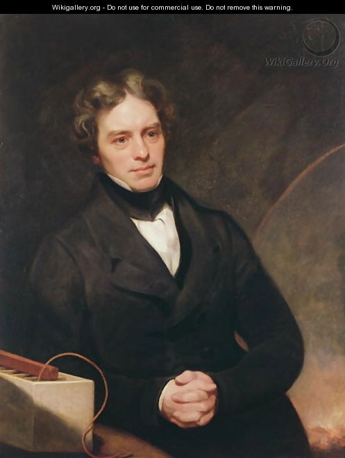 Portrait of Michael Faraday 1791-1867 1841-42 - Thomas Phillips